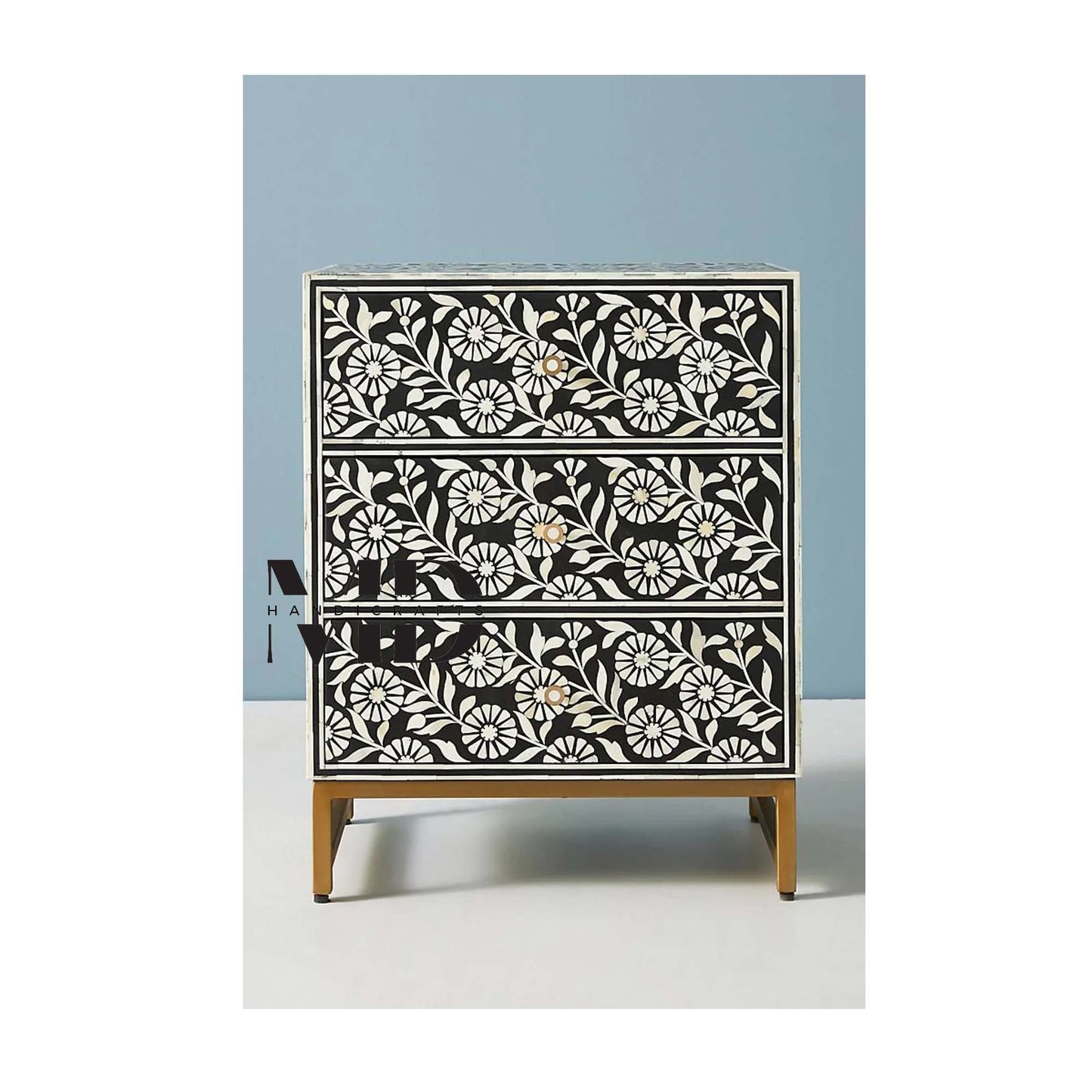 Handmade Bone Inlay Sideboard / storage cabinet / cabinet  in modern pattern